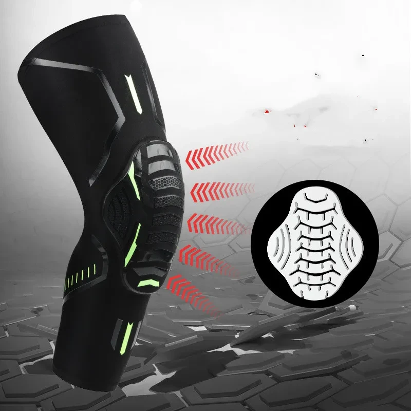 Sports Crashproof Knee Pad Elbow Brace Compression Arm Leg