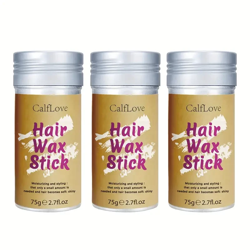 Tame Flying Hair] Three Hair Wax Sticks
