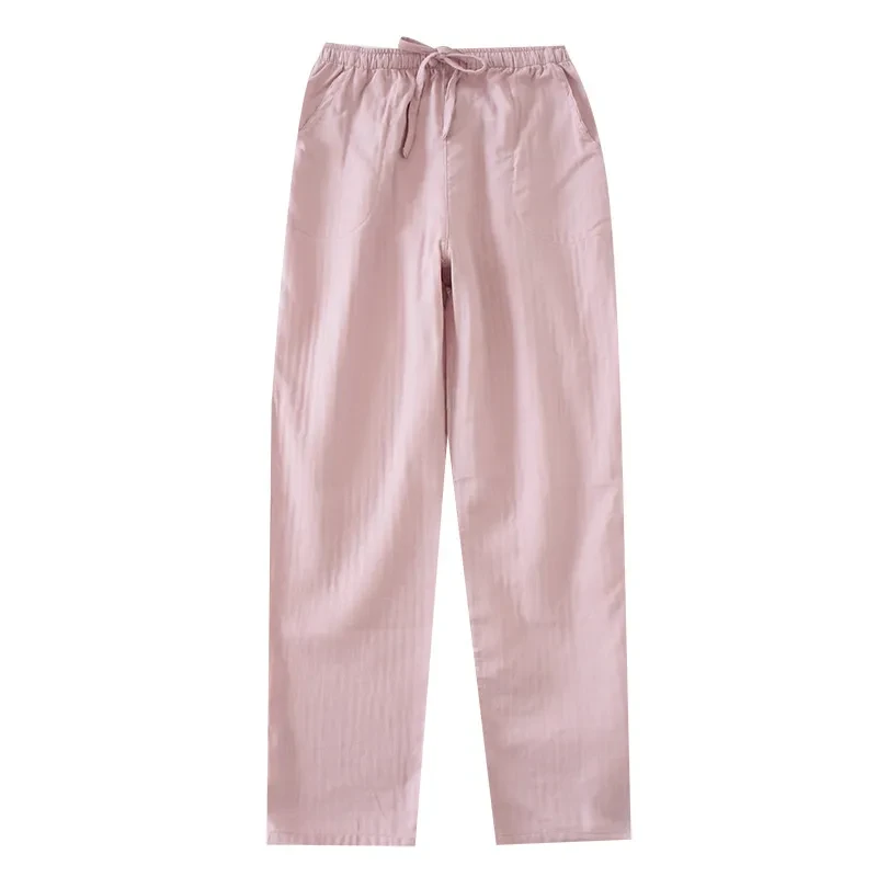 Spring And Autumn Couple Pajamas
