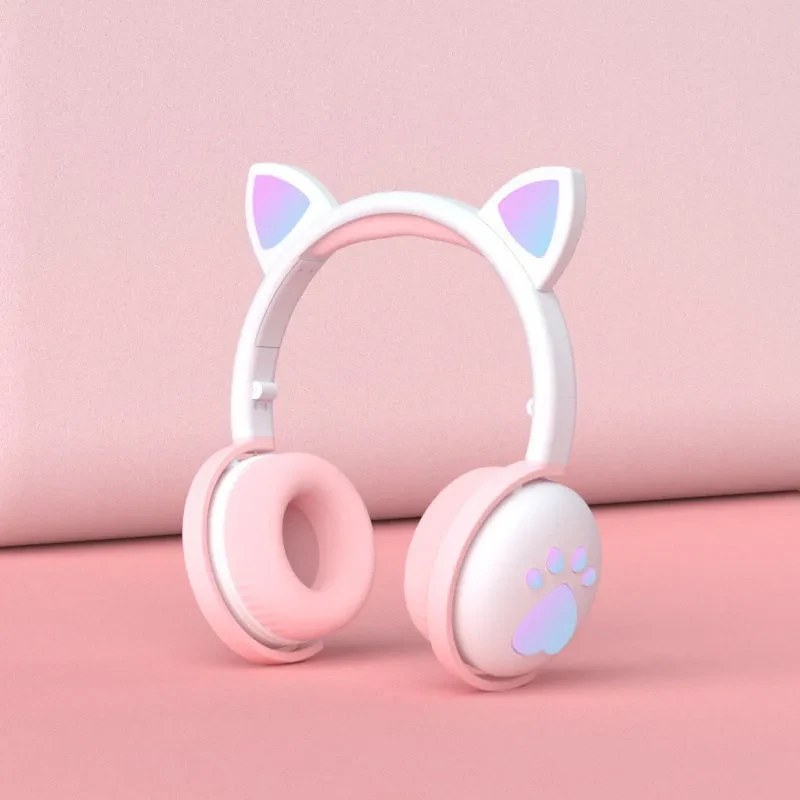 Luminous Cool Cat Ear Bluetooth Headset