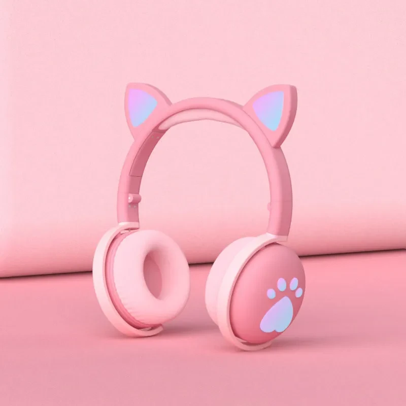 Luminous Cool Cat Ear Bluetooth Headset