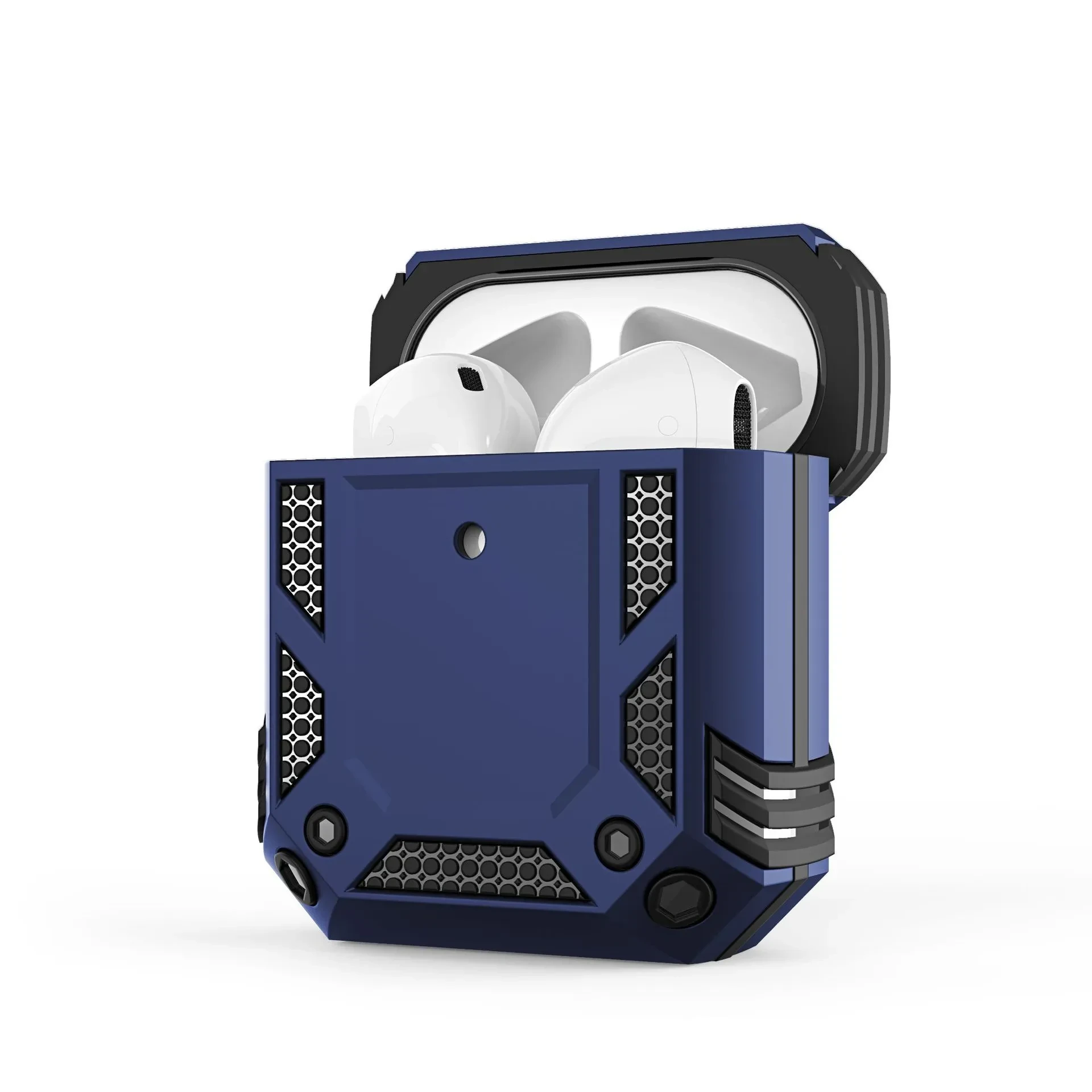 Compatible with Apple, Suitable AirPods Four-Corner Anti-Fall Charging Case