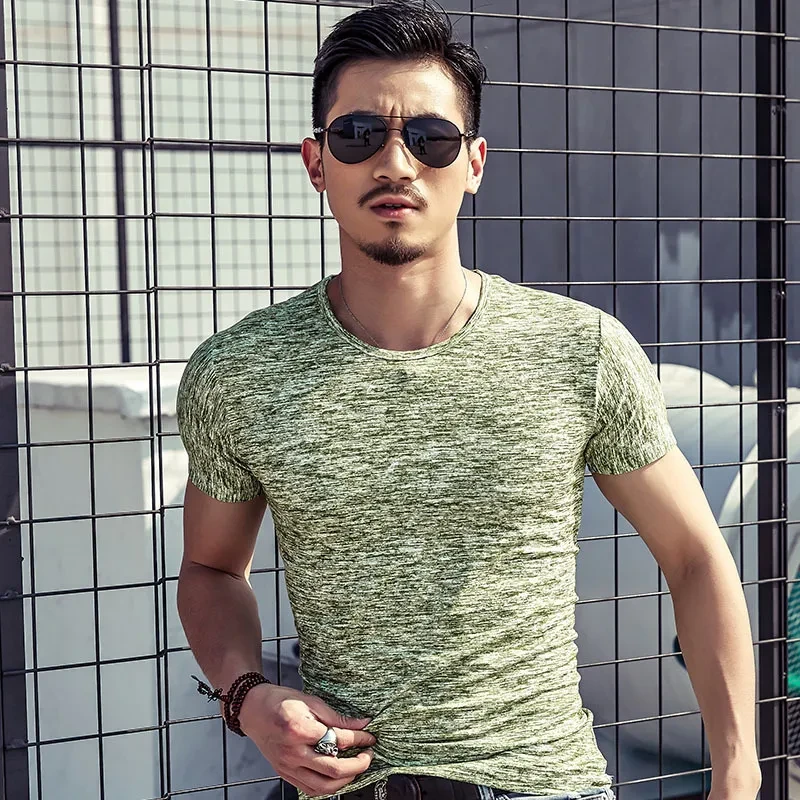 Men's slim short sleeve t-shirt