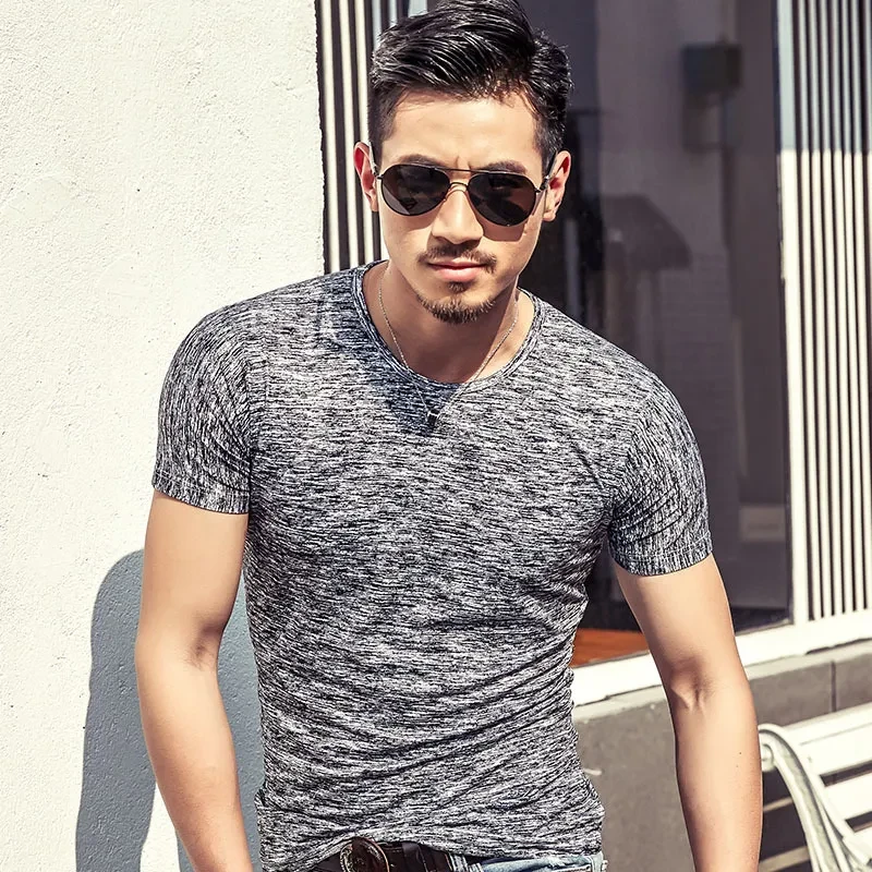 Men's slim short sleeve t-shirt