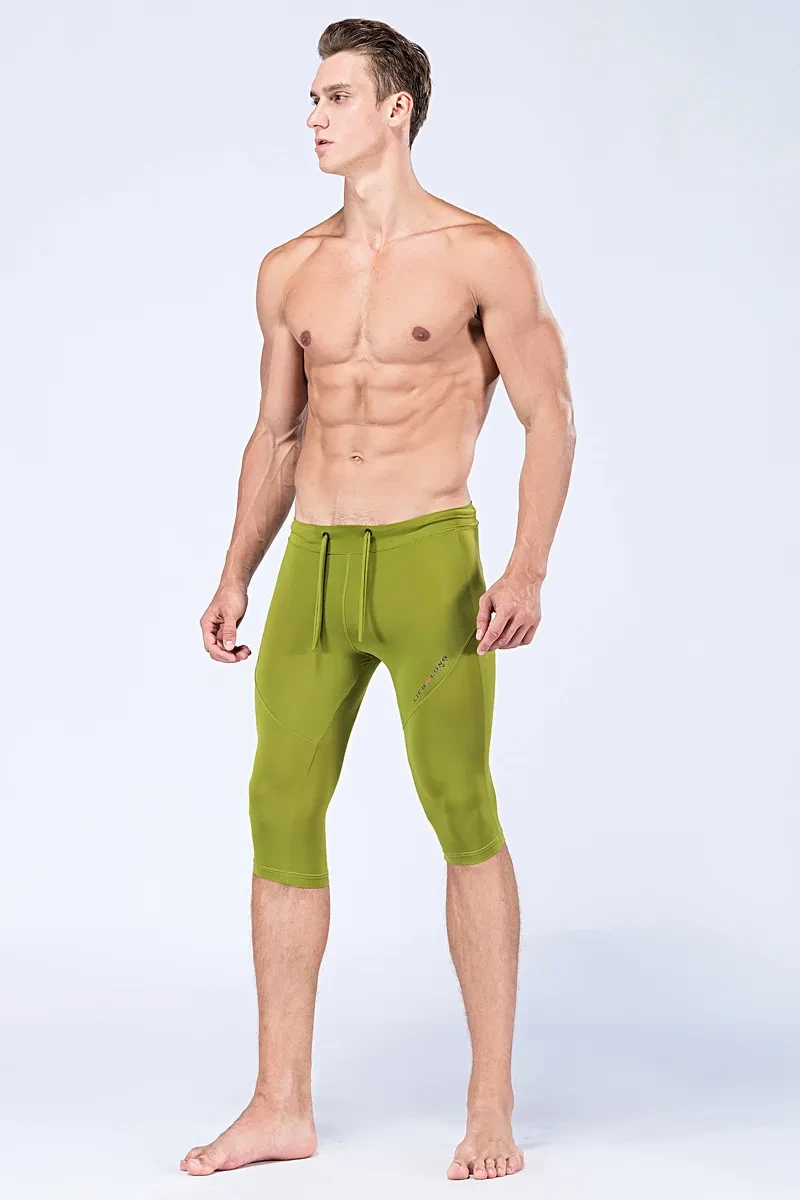 Fitness Men's Sports Five-point Tight Track And Field Pants