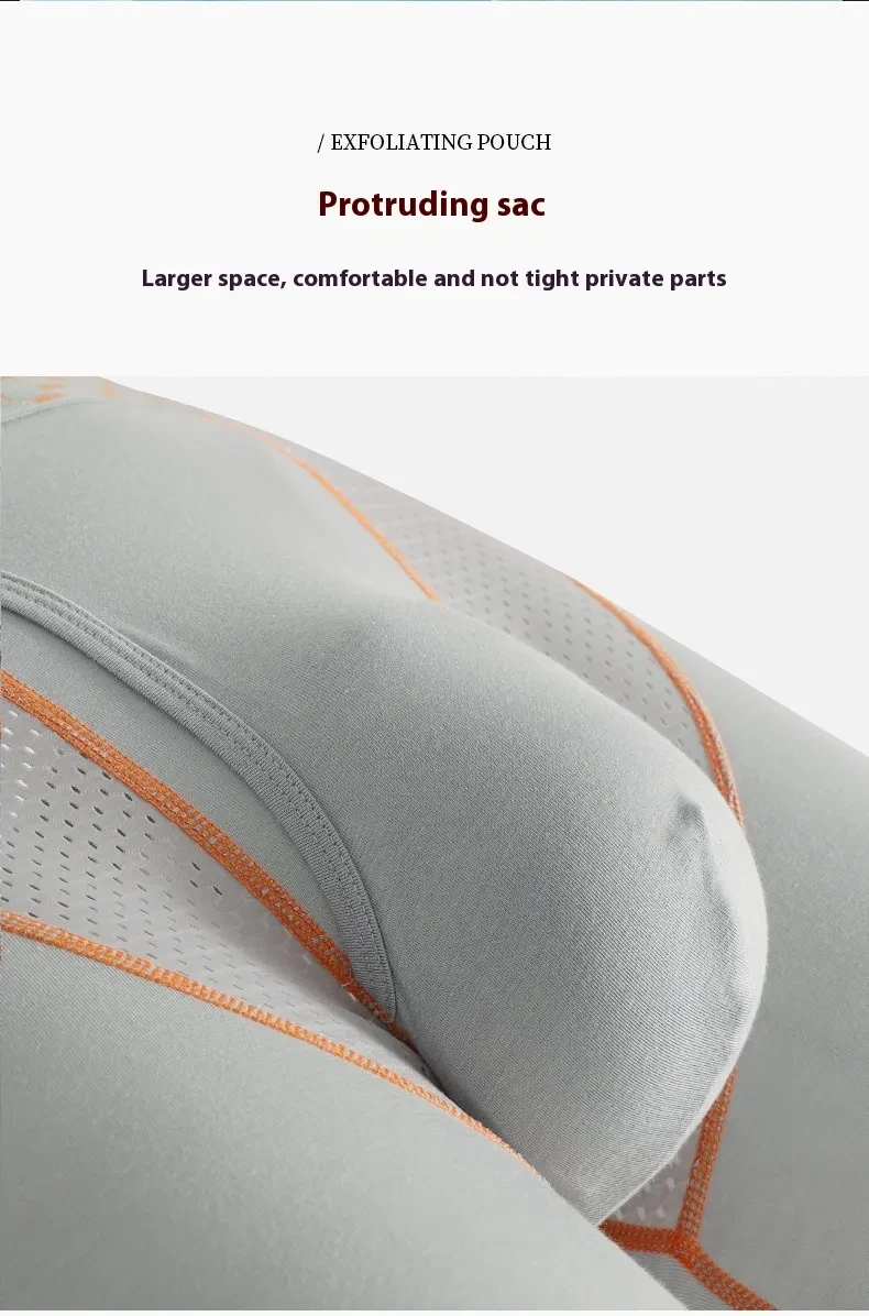 Men's Boxers Transparent Mesh Shorts