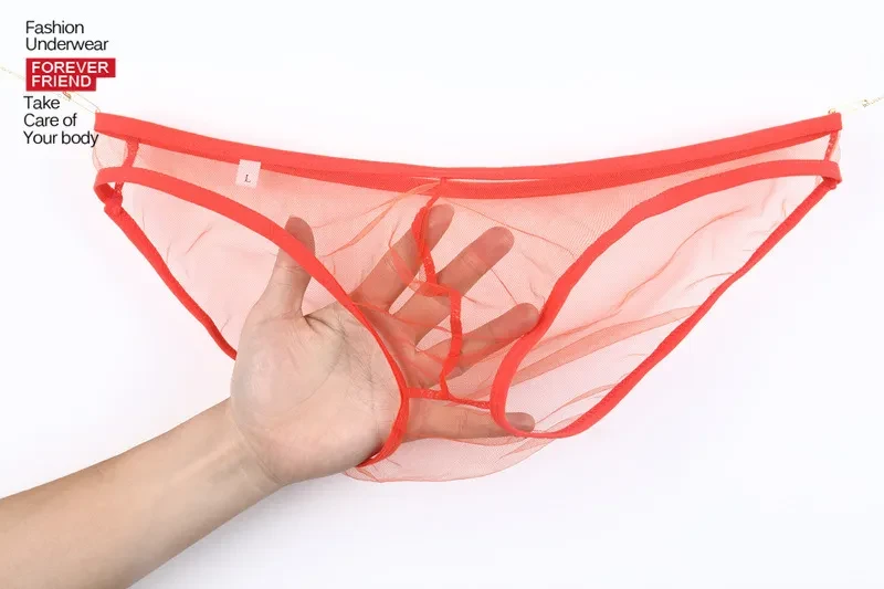 New See-through Fine Mesh Low Waisted Shorts