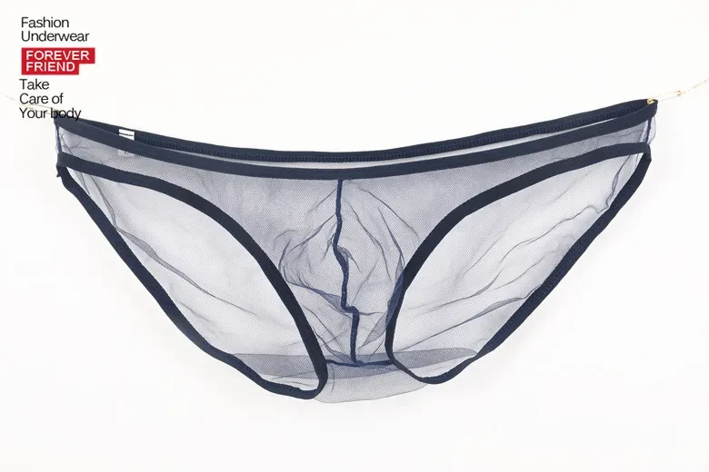 New See-through Fine Mesh Low Waisted Shorts