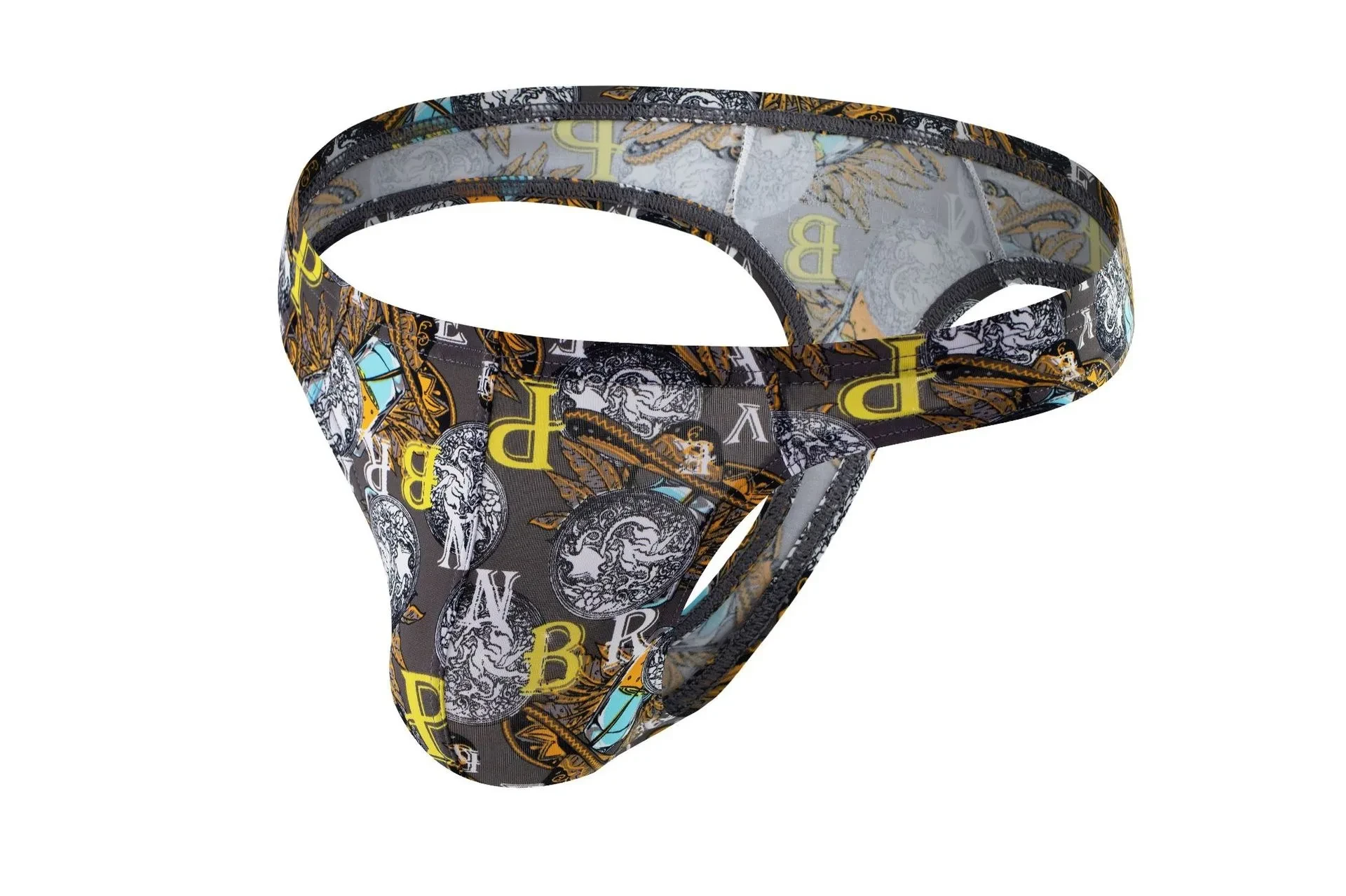 Men's Nylon Breathable Printed Shorts