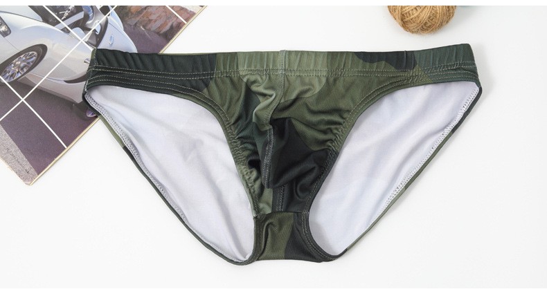 Camouflage Ice Silk Underwear Triangle