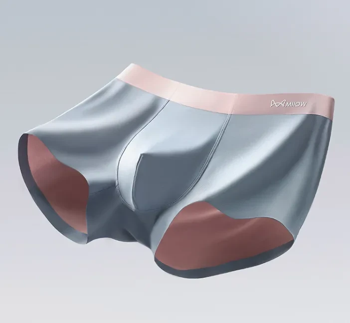 Underwear Ice Silk Boxer Seamless Thin Antibacterial Crotch Breathable Boxers