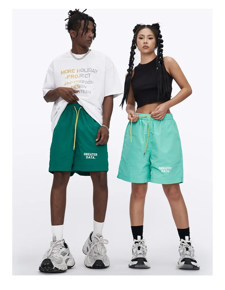 Printed Loose Cargo Men's Shorts