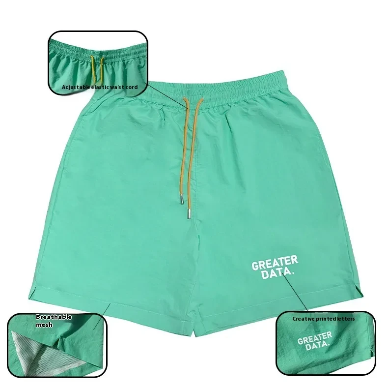 Printed Loose Cargo Men's Shorts