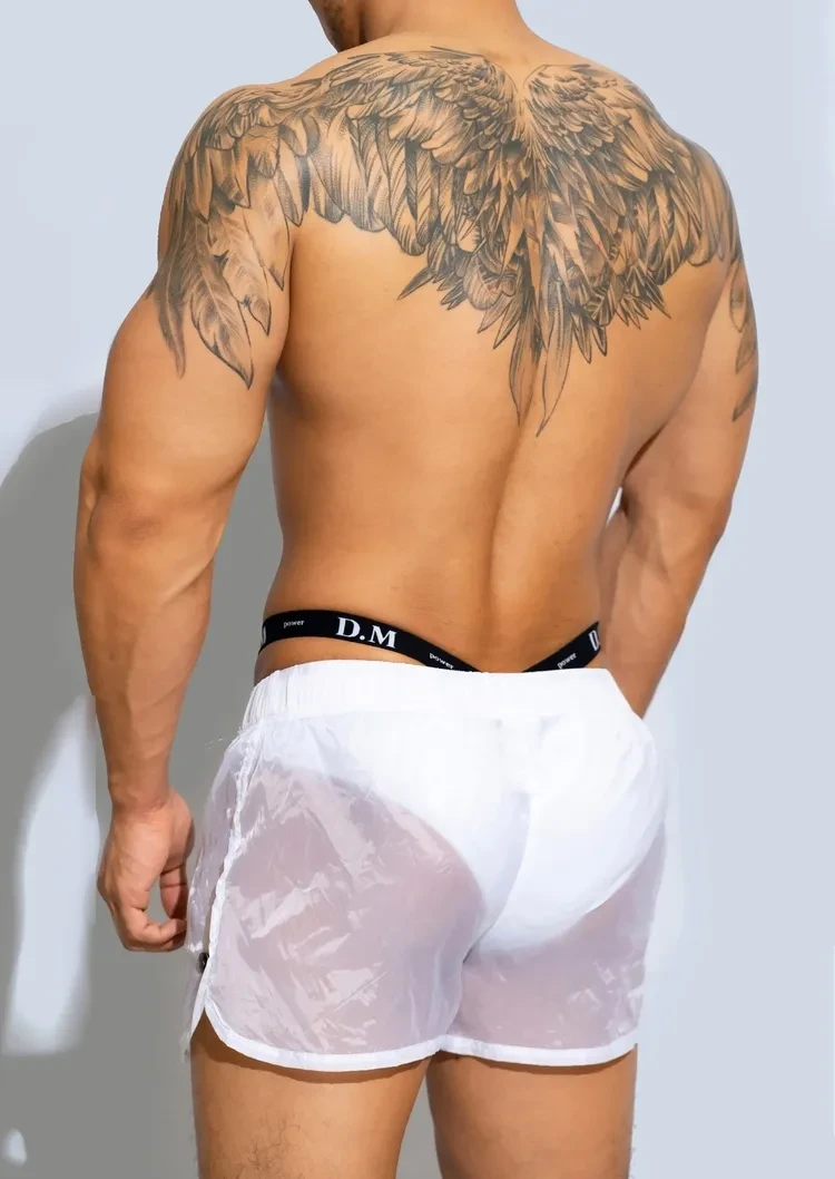 Men's Underwear Low Waist Sexy Thin Quick-drying Boxer Home Pants