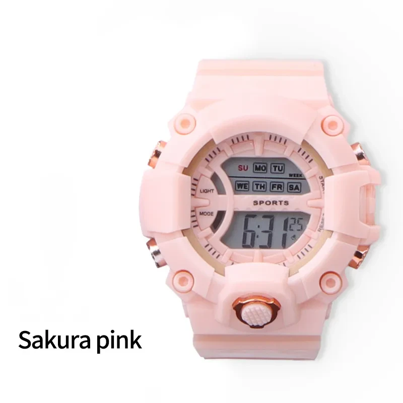 Electronic Waterproof Watch Luminous And Anti-drop