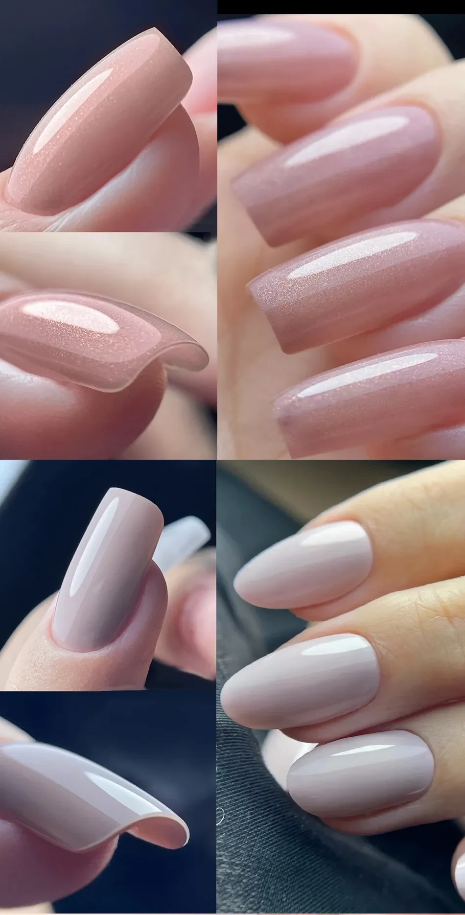 Nail Art Polish Gel Construction Base Gel Plated Crystal