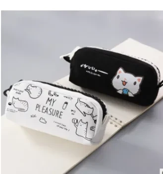Creative Simple Cute Corner Animal Pencil Case
