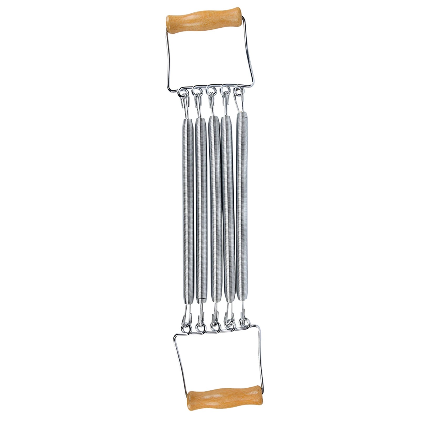 Spring Chest Expander with Wooden Handle