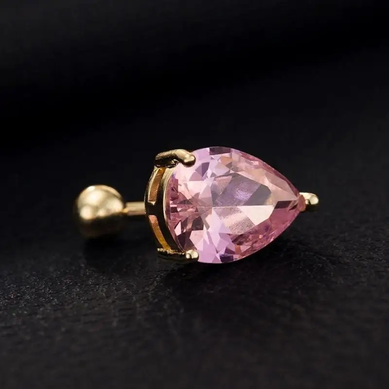 Fake Piercing Attractive Navel Belly Button Rings