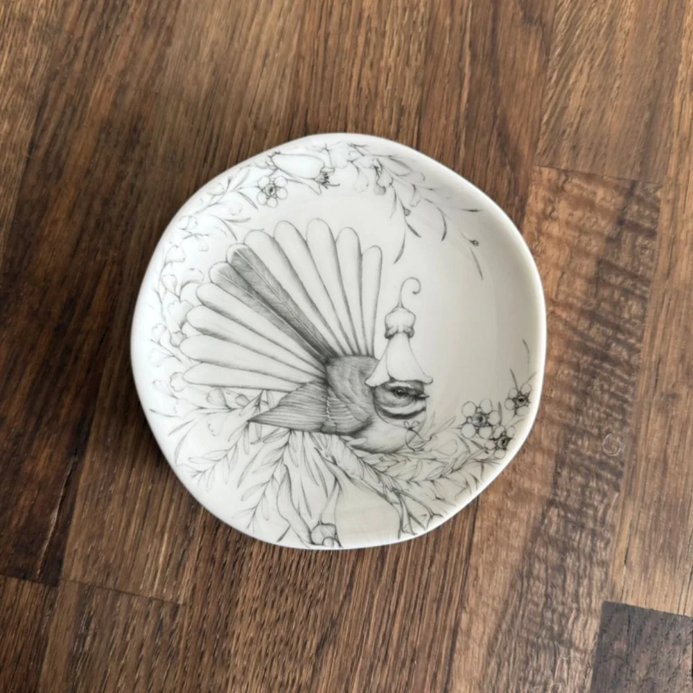 Trinket Dish - We Go Together - Pwakawaka
