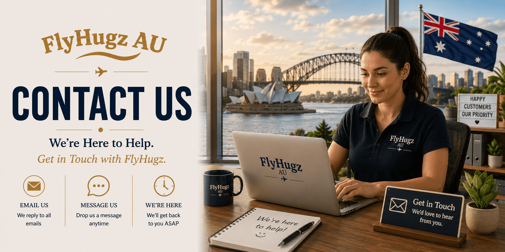 FlyHugz AU Contact Us
