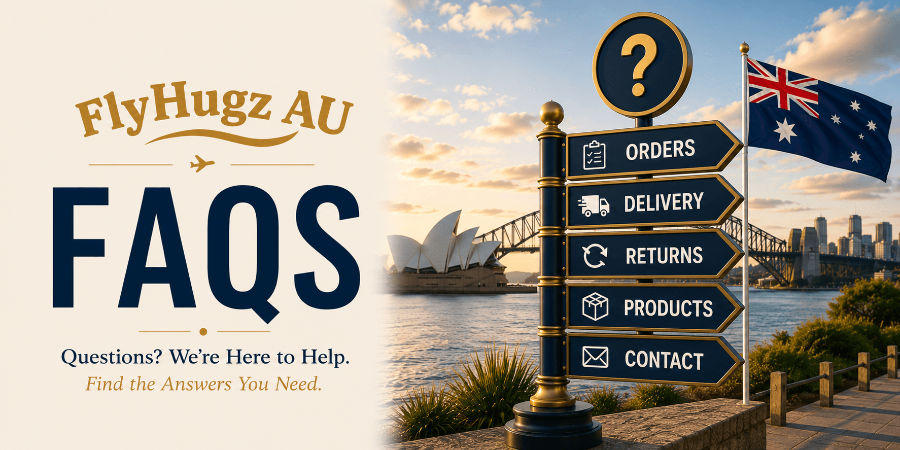 FlyHugz AU FAQs