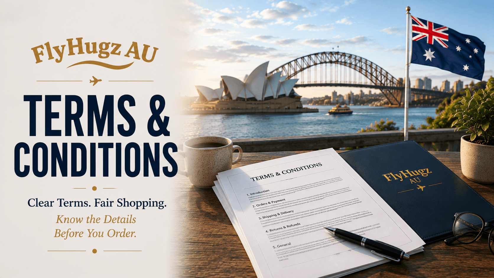 FlyHugz AU Terms and Conditions